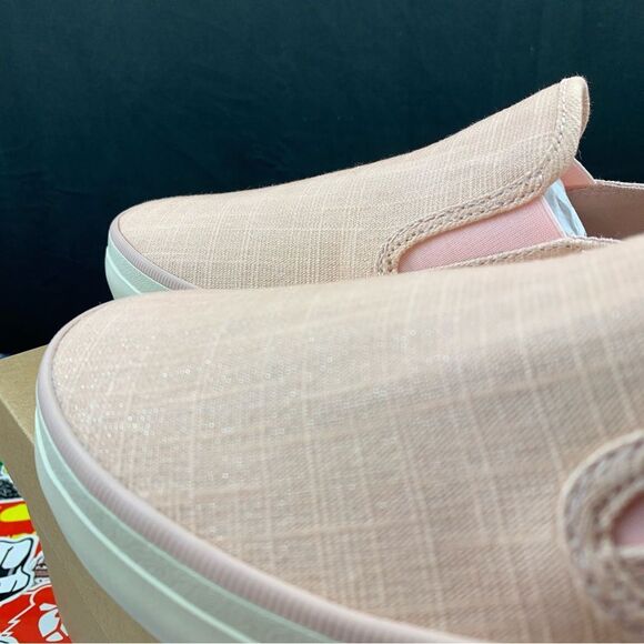 Sperry Crest Shimmer Pink Slip Ons Women's Various Sizes - Picture 11 of 13